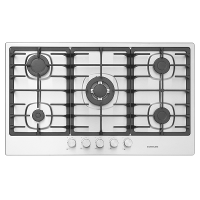Plaque a Gaz 5 Feux 90Cm En Fonte Inox - AS 5383 X01 FFD - Silverline