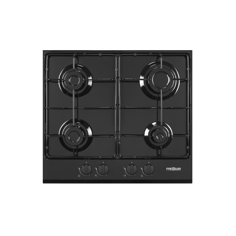 Plaque A Gaz 4Feux 60Cm APB 640 BS03 Premium Noir